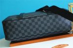 Briefcase Backpack Damier Gray For Men 15.4in/39cm N50051