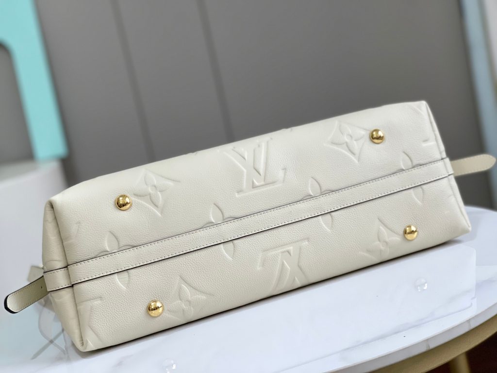 CarryAll MM Monogram Empreinte White For Women 15.4in/39cm