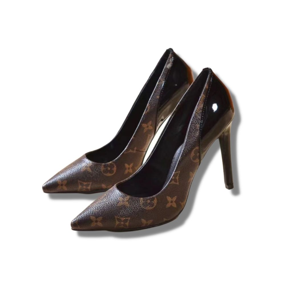 Louis Vuitton Cherie Pump Brown For Women 10cm/3.9in 1A4W3Z