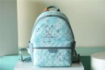 Louis Vuitton Discovery Backpack Blue For Men 38cm / 15in M22519