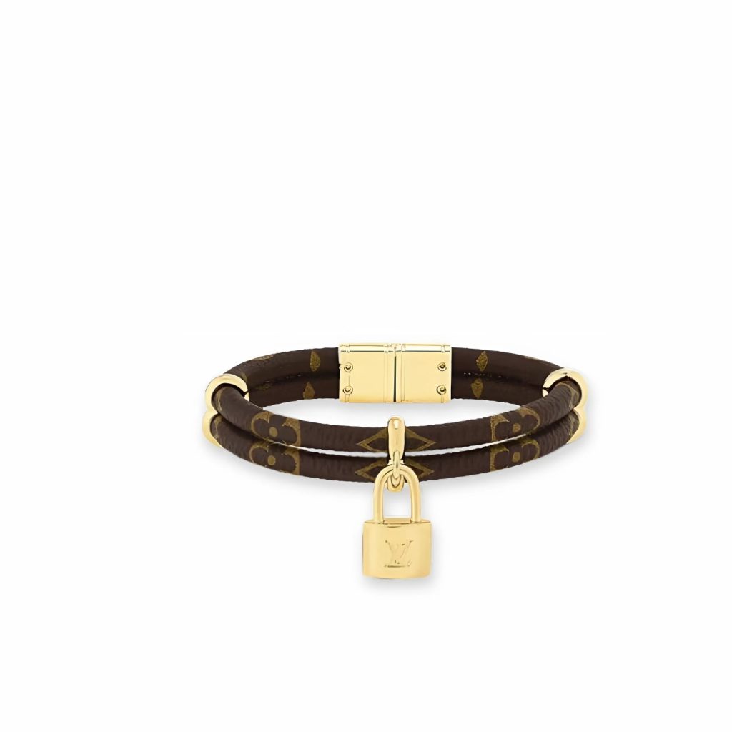 Louis Vuitton Double Bracelet Brown For Women