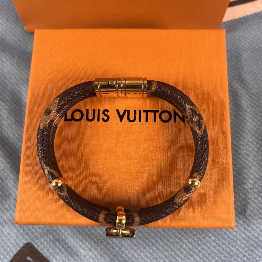 Louis Vuitton Double Bracelet Brown For Women