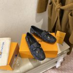 Louis Vuitton Gloria Flat Loafer Black For Women