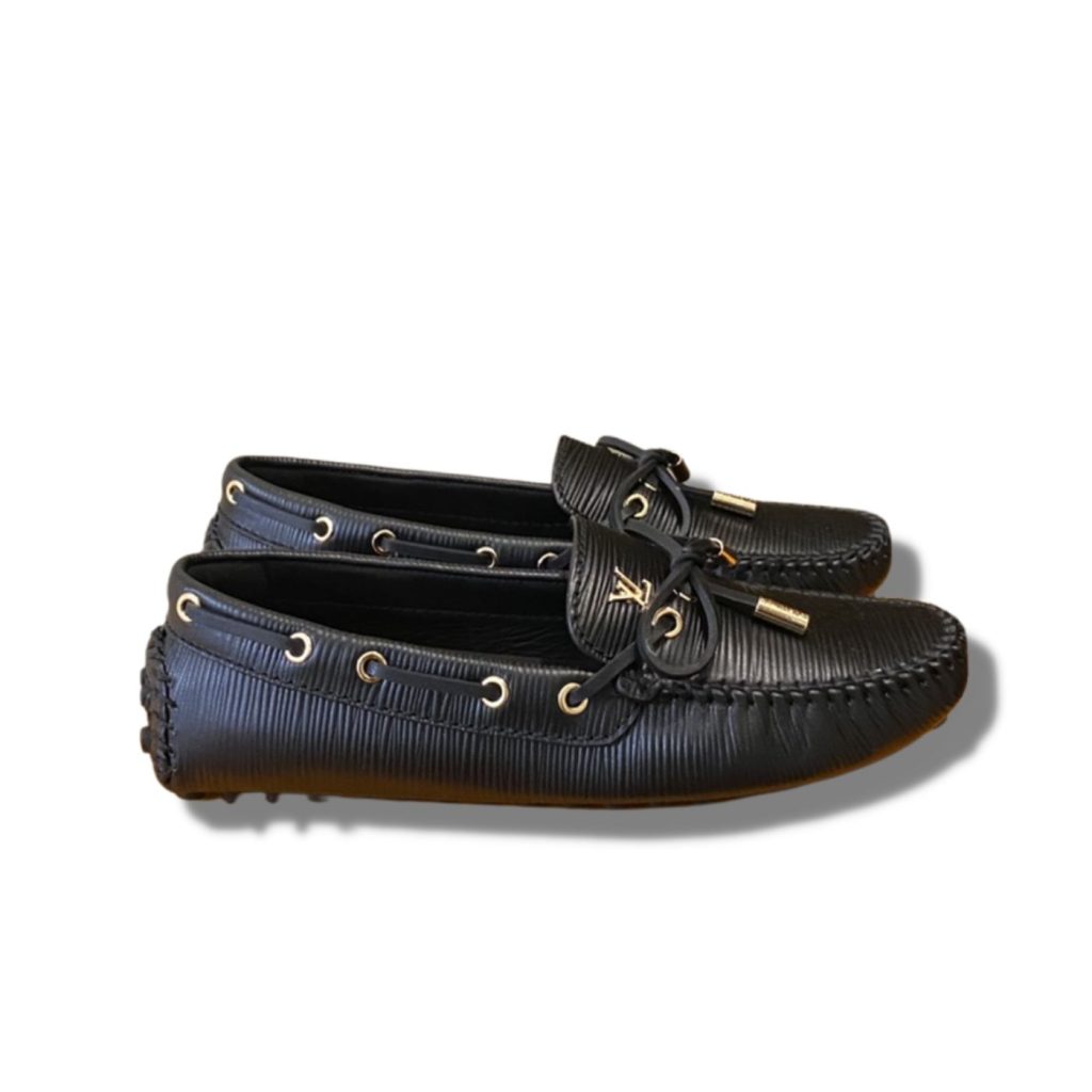 Louis Vuitton Gloria Flat Loafer Black For Women