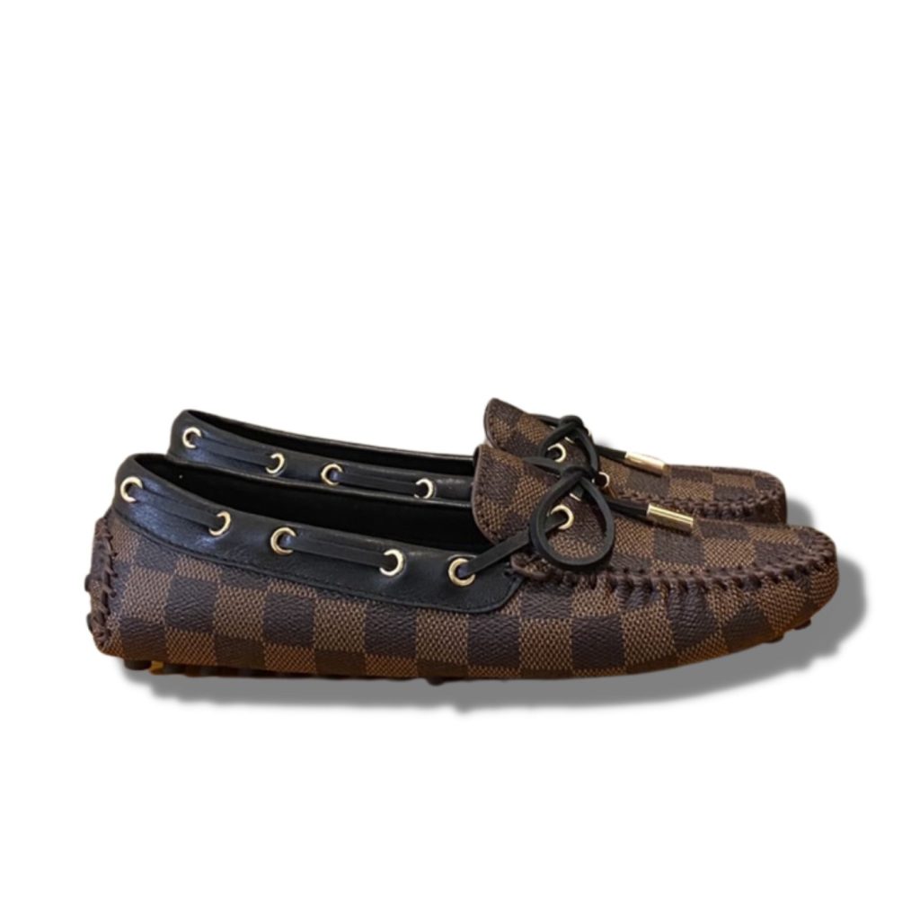 Louis Vuitton Gloria Flat Loafer Brown For Women