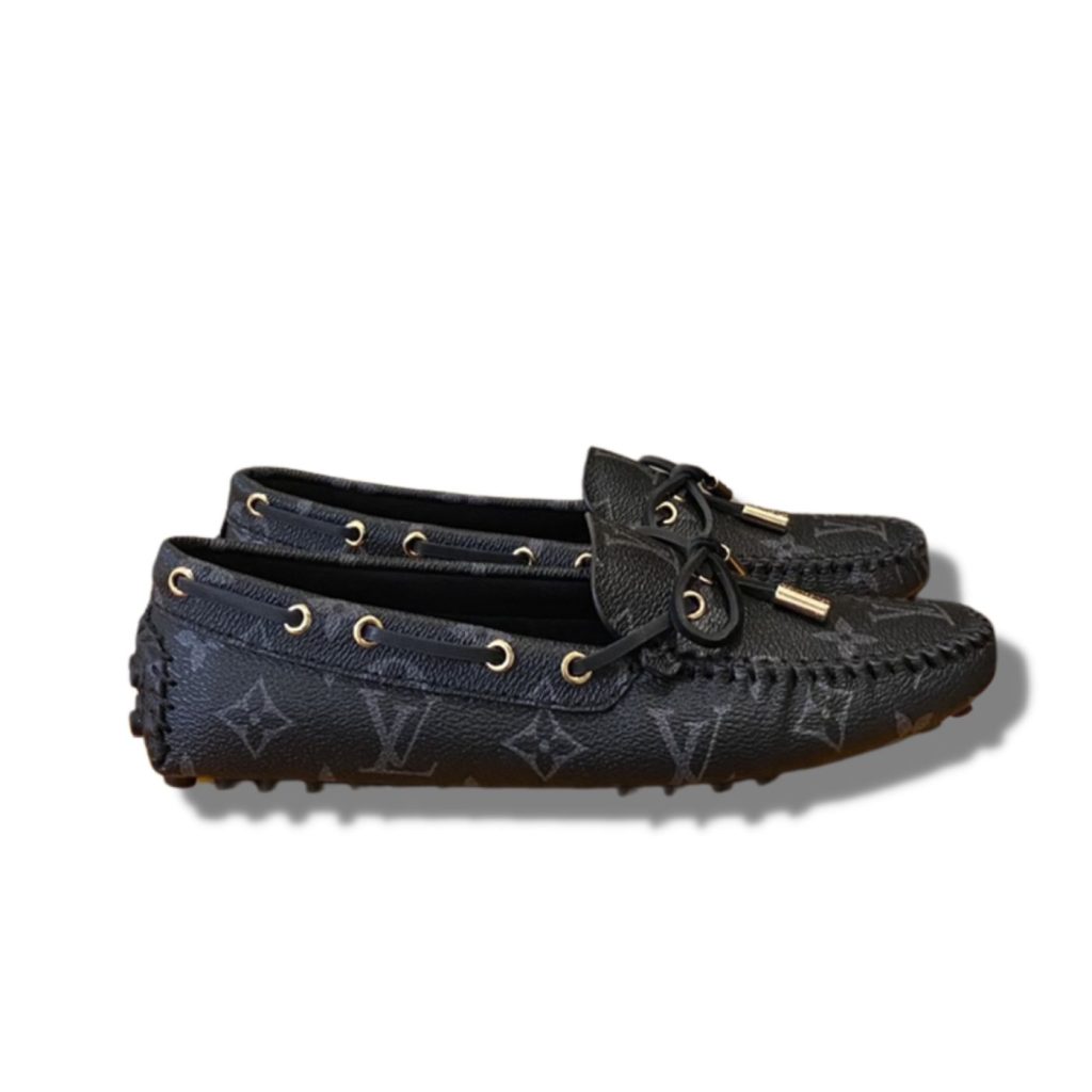 Louis Vuitton Gloria Flat Loafer Black For Women