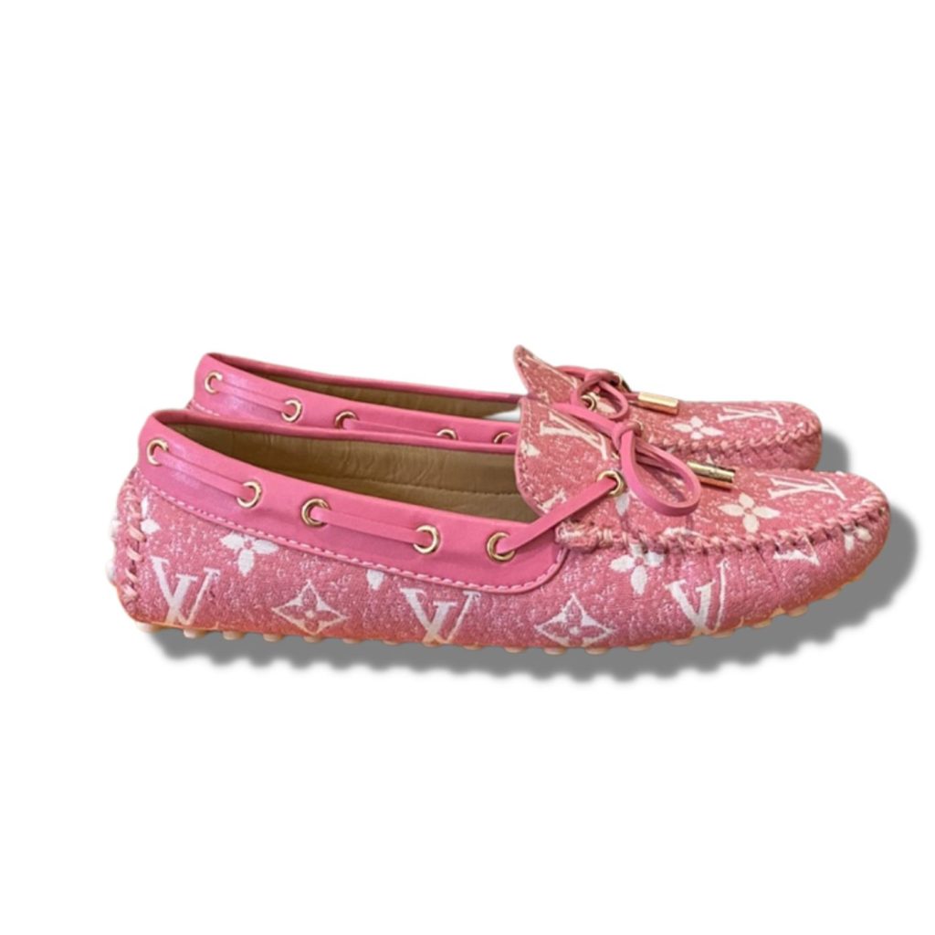 Louis Vuitton Gloria Flat Loafer Pink For Women