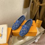 Louis Vuitton Gloria Flat Loafer Blue For Women