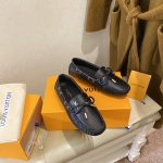 Louis Vuitton Gloria Flat Loafer Black For Women