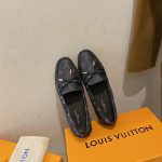 Louis Vuitton Gloria Flat Loafer Black For Women