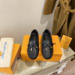 Louis Vuitton Gloria Flat Loafer Black For Women