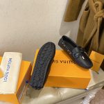 Louis Vuitton Gloria Flat Loafer Black For Women