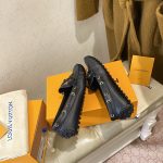 Louis Vuitton Gloria Flat Loafer Black For Women