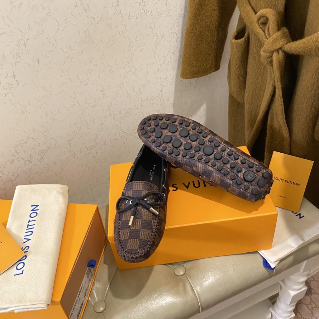 Louis Vuitton Gloria Flat Loafer Brown For Women