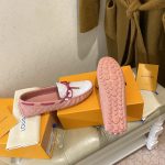 Louis Vuitton Gloria Flat Loafer Pink For Women