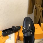 Louis Vuitton Gloria Flat Loafer Black For Women