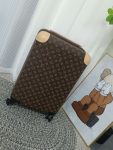 Travel Set Louis Vuitton: Horizon 55 Brown + Side Trunk PM Bag Brown