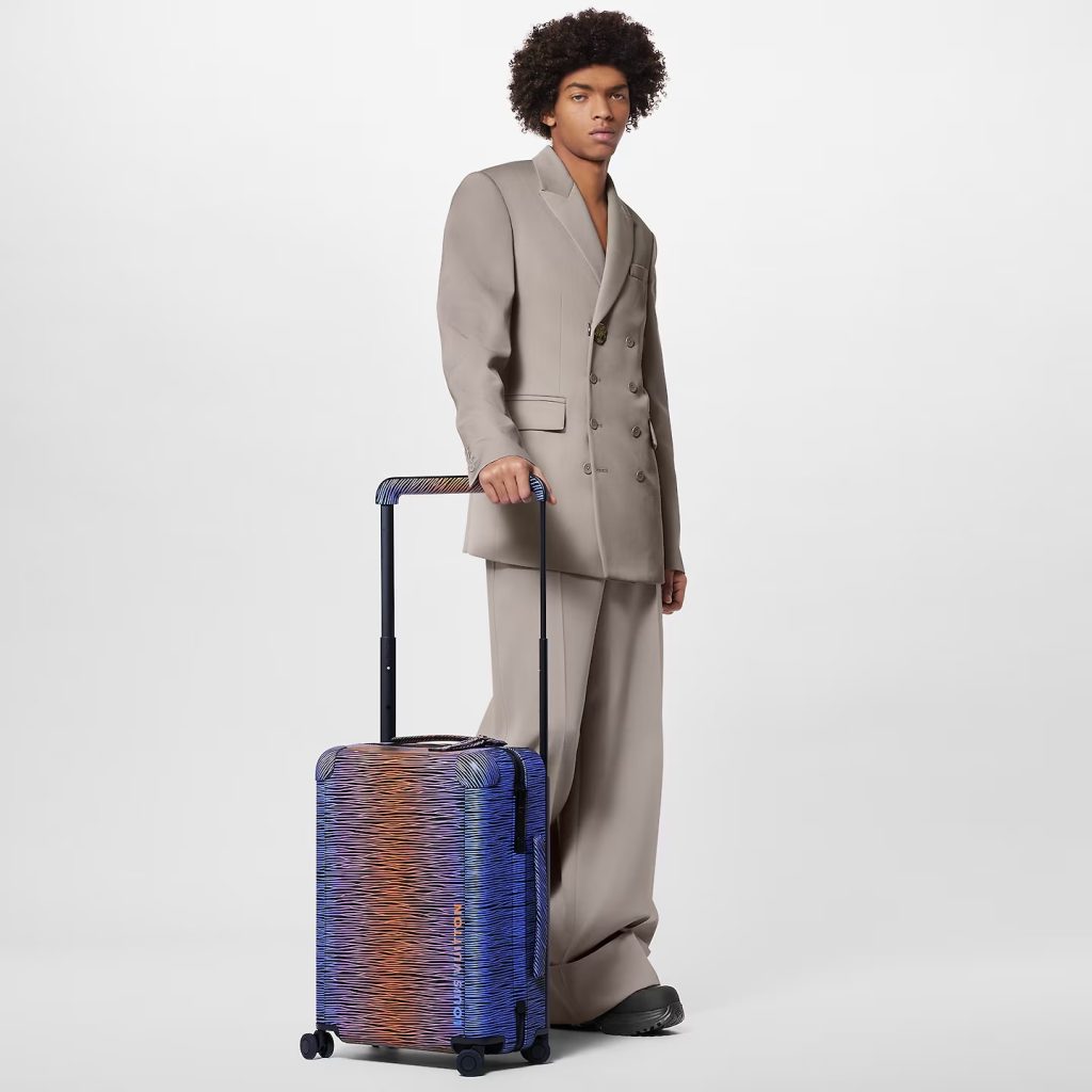 Travel Set Louis Vuitton: Horizon 55 Suitcase + Keepall Bandoulière 50 Bag Multicolor