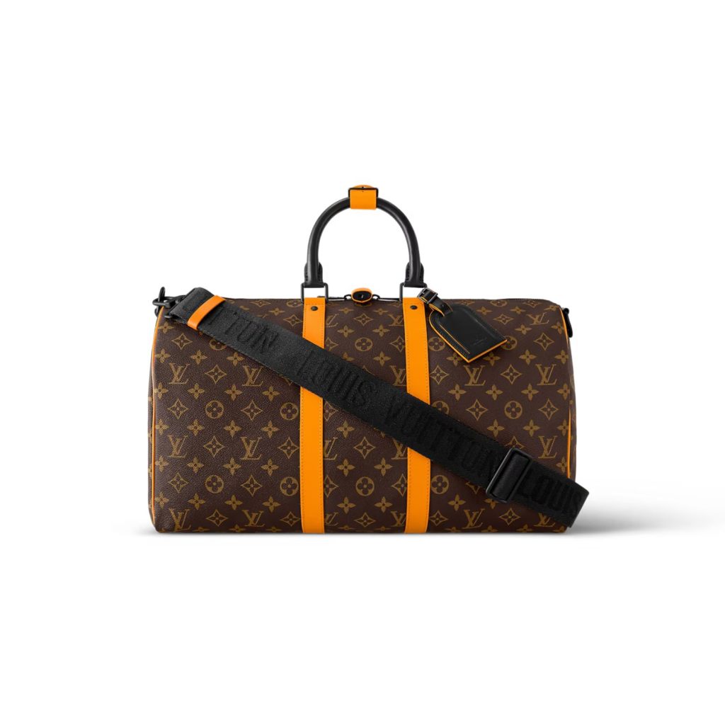 Louis Vuitton Keepall Bandoulière 45 Bag Brown For Men 17,7in/45cm M46703