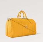 Louis Vuitton Keepall Bandoulière 50 Yellow Bag For Men M23748- 19.7 Inches/ 50 Cm