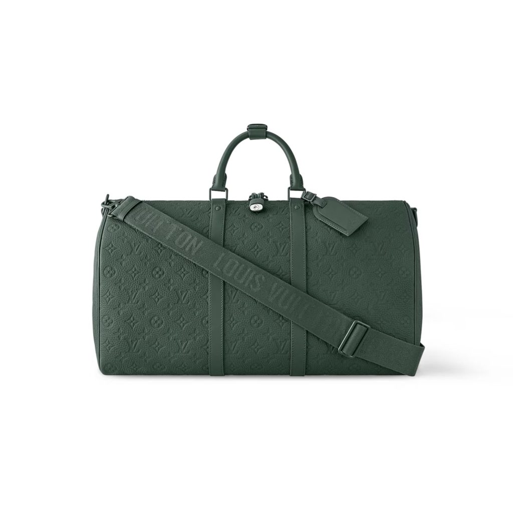 Louis Vuitton Keepall Bandoulière 50 Bag Green For Men 19,7in/50cm M24440