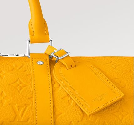 Louis Vuitton Keepall Bandoulière 50 Yellow Bag For Men M23748- 19.7 Inches/ 50 Cm