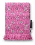 Louis Vuitton LOGOMANIA Scarf Pink For Women