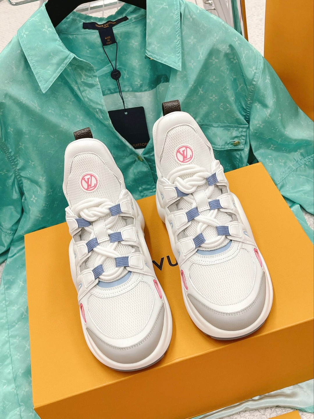 Louis Vuitton LV Archlight Sneaker Light Pink For Women