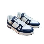 Louis Vuitton LV Trainer Sneaker Blue For Women