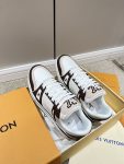 Louis Vuitton LV Trainer Sneaker Dark Brown For Women