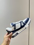 Louis Vuitton LV Trainer Sneaker Blue For Women