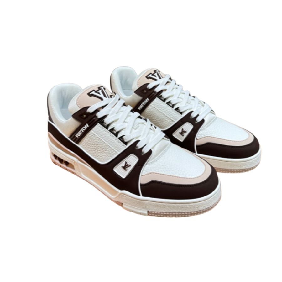 Louis Vuitton LV Trainer Sneaker Dark Brown For Women