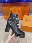 Louis Vuitton Logo Star Trail Boot Black For Women