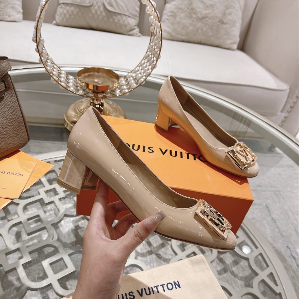 Louis Vuitton Madeleine Pump Beige For Women 4.5cm/1.8in