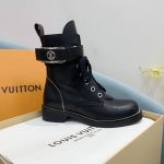 Louis Vuitton Metropolis Flat Ranger Black For Women