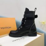 Louis Vuitton Metropolis Flat Ranger Black For Women