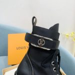 Louis Vuitton Metropolis Flat Ranger Black For Women