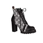 Louis Vuitton Moonlight Ankle Boots Black For Women