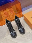 Louis Vuitton Moonlight Ankle Boots Black For Women