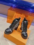 Louis Vuitton Moonlight Ankle Boots Black For Women