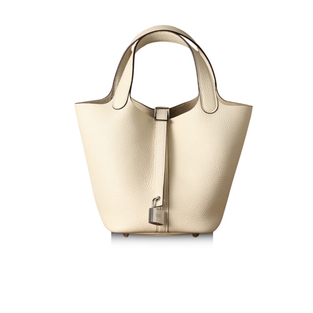 Hermes Picotin Lock 18 Cream Bag For Women, Women’s Handbags 7.1in/18cm