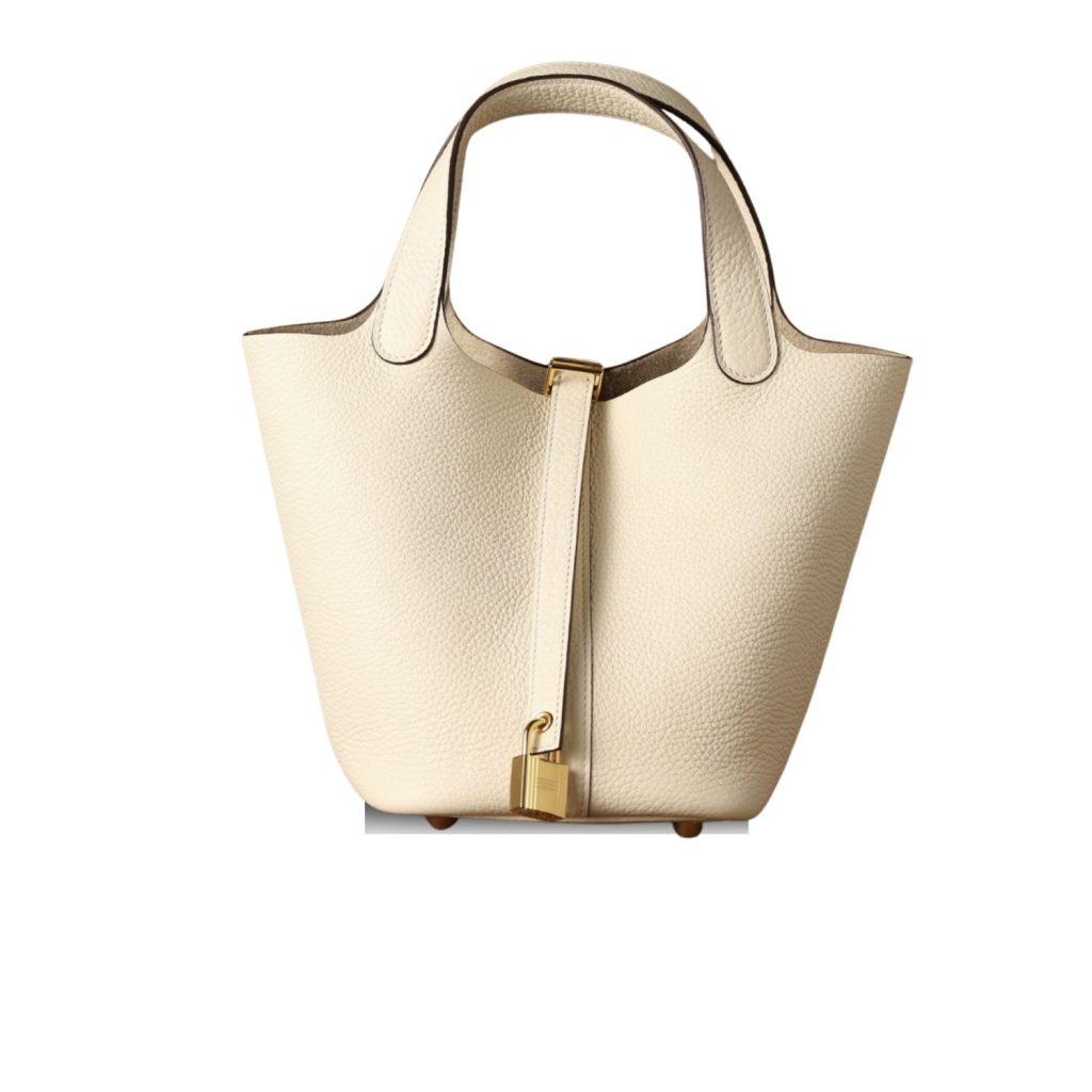 Hermes Picotin Lock 18 Cream Bag For Women, Women’s Handbags 7.1in/18cm