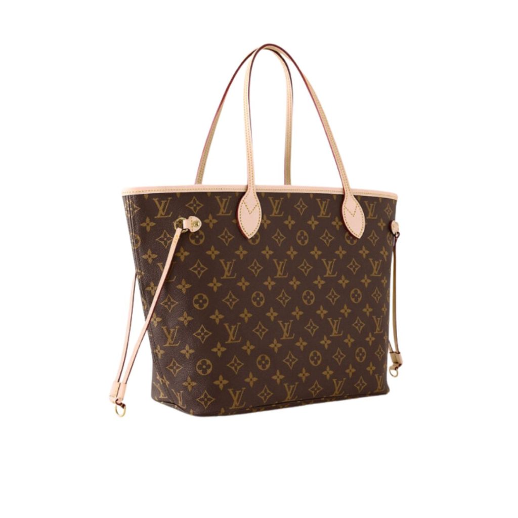 Louis Vuitton Neverfull MM Tote Bag Monogram Canvas Brown For Women 12.6in/32cm LV M40995