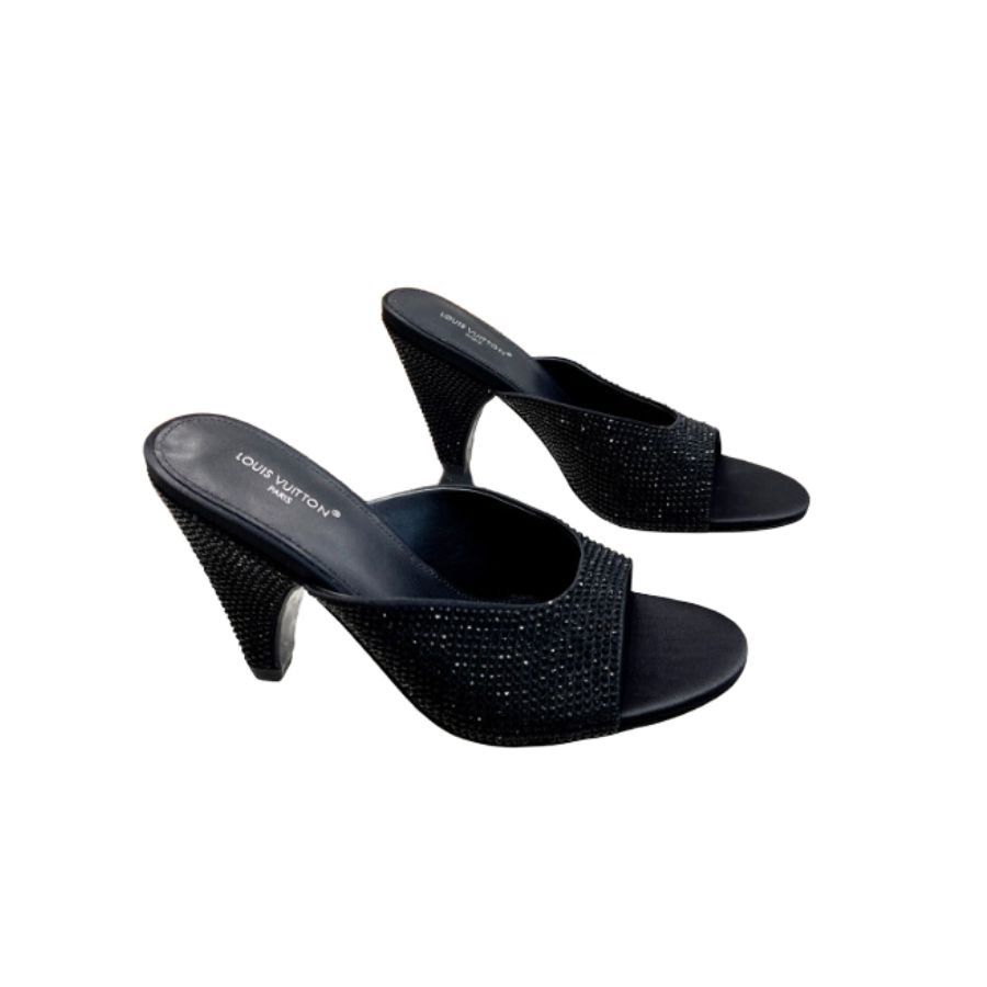 Louis Vuitton Sandal Alyssa Black For Women