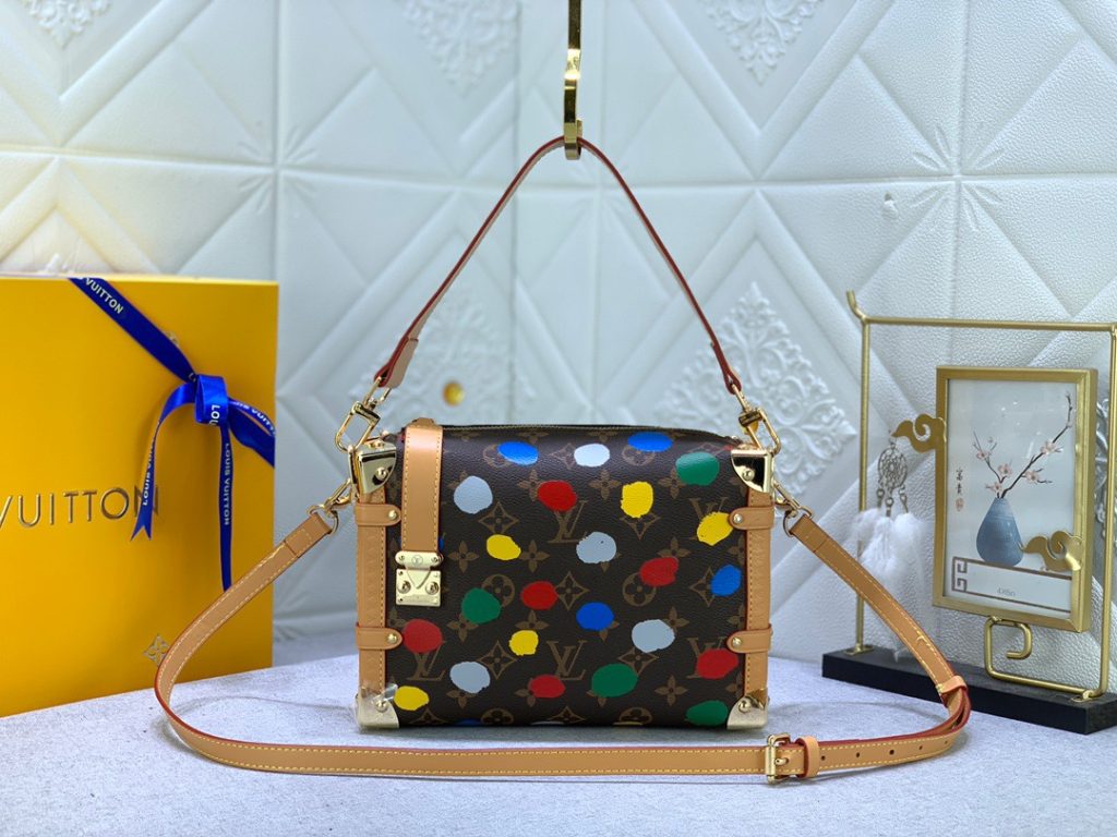 Louis Vuitton x Yayoi Kusama Side Trunk For Women 21 cm/ 8.2 in- M46396