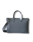 Slim Briefcase Taiga Gray For Men 15.7in/40cm M30856