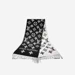 Louis Vuitton The Simly LV Scarf Black For Women