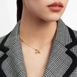 Louis Vuitton Louisette Necklace Gold For Women M00365