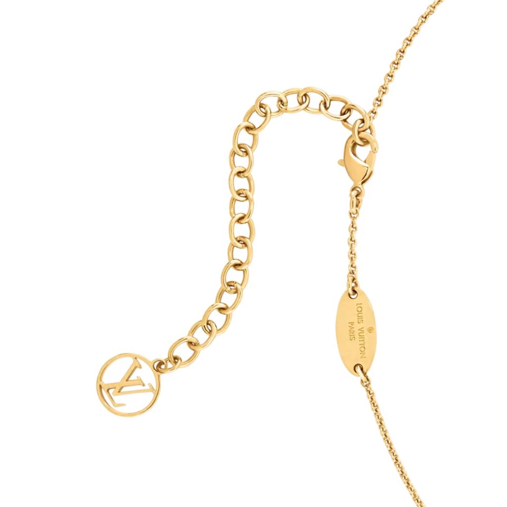 Louis Vuitton Louisette Necklace Gold For Women M00365