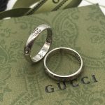 Gucci Natural Love Ring Silver For Women